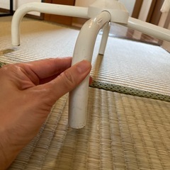 ポールハンガー白の画像