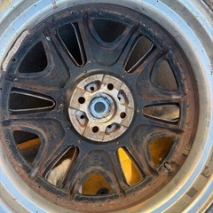 ◆ バリ溝 CLUB LINEA アルミホイール タイヤ 17インチ 4本 4H PCD100 6J ＋42 ZEETEX ZT1000 165/40R17  中古 I77 ◆の画像