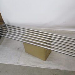 平棚　ステンレス　パイプ棚　1500×340×300【引き取り限定】の画像