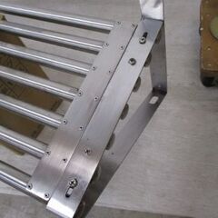 平棚　ステンレス　パイプ棚　1500×340×300【引き取り限定】の画像
