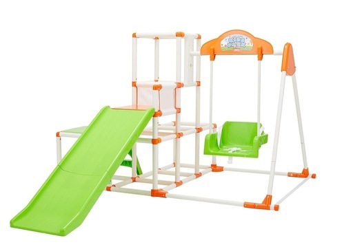 野中製作所 おりたたみロングスロープキッズパークSP プラス 白 大 4334