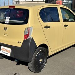 ミライースＬ　リフトアップ　モンスタＲＴタイヤ　マットブラウンオールペイント　バックカメラ　アルミホイール　前後バンパーラプターライナー塗装　ナビ　Ｂｌｕｅｔｏｏｔｈ接続　ハンズフリー通話　フルセグＴＶＣＤ／ＤＶＤの画像