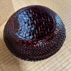 らんたい漆器 菓子鉢　箱付の画像