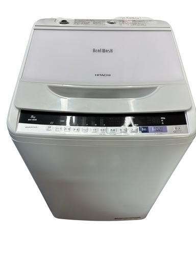 HITACHI BEAT WASH 2018年製　8.0kg洗濯機