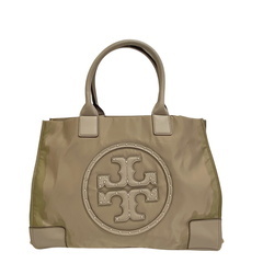 トリーバーチ Tory Burch トートバッグ ロゴ、スタッズ エラ グレーの画像