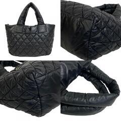 シャネル CHANEL ハンドバッグ コココクーン 18番 ブラックの画像