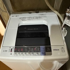 全自動電気洗濯機(7kg)、電気乾燥機のセットの画像