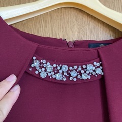 13.美品 セレモニーワンピース　Mサイズの画像
