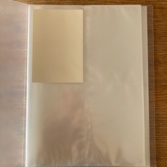 無印/4冊セット/フォト・ハガキホルダーA4サイズ/160枚用 の画像