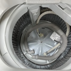 YAMADA ヤマダ 全自動洗濯機 YWM-T50H1 2021年製 洗い5.0kg 縦型 洗濯機 の画像
