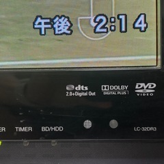 ★シャープ アクオス32型 液晶テレビ　(SHARP AQUOS)の画像