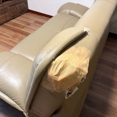 ソファーベッド(訳あり)の画像