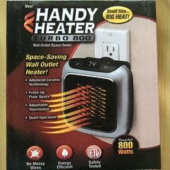 新品未使用　HANDYHEATER（ハンディーヒーター） TURBO800の画像