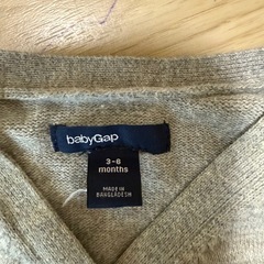 GAP h&m ベビー服3〜6m  60〜70cmcm 2点の画像