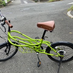 ⚠️オシャレ　ドッペルゲンガー　７段変速　荷物積めます　譲渡証明書あり⚠️の画像
