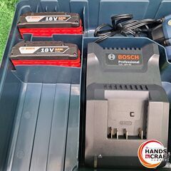 ✨ボッシュ　中古　GDR18V-160　インパクトドライバ　充電器＋バッテリー×2＋付属品付✨うるま市田場✨の画像