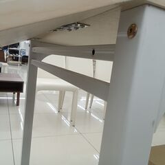 ★リユースのサカイ日立店★HJ7971 IKEA ダイニングセット ライトブラウン H76×D70×W80 クリーニング済み の画像