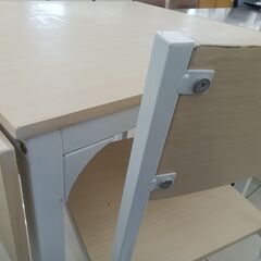 ★リユースのサカイ日立店★HJ7971 IKEA ダイニングセット ライトブラウン H76×D70×W80 クリーニング済み の画像