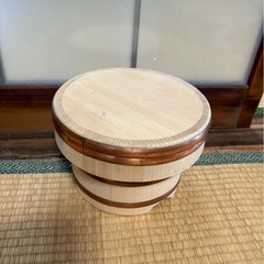 木屋 木曽さわら おひつ  直径約17.5cm の画像