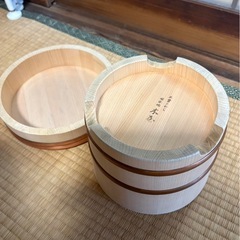 木屋 木曽さわら おひつ  直径約17.5cm の画像