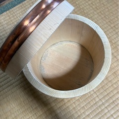 木屋 木曽さわら おひつ  直径約17.5cm の画像