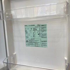 【トレファク高槻店】安心の1年間保証！取りに来れる方限定！AQUA（アクア）の2ドア冷蔵庫のご紹介です！の画像