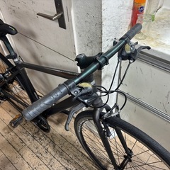 Precision sportsクロスバイク マットグレーの画像