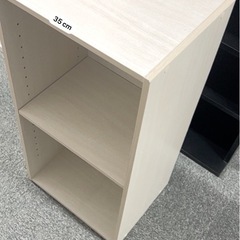 カラーBOXホワイト　サイズおおきめ大きめの画像
