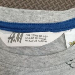 Puma H&M Tシャツ2枚セット　120cmの画像