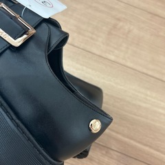 【新品・未使用】DUBLE LOOP 黒 厚底 ローファー Mサイズ バックルの画像