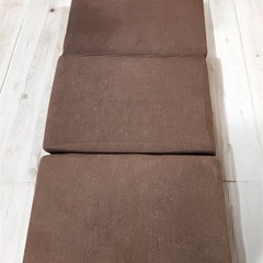 【受渡決定・〆切 / 無料で差し上げます】 元値約9000円 極厚10㎝ 三つ折りマットレス シングル　 ニトリの画像