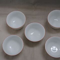 [1582J] 慶祝銘茶　翔　湯呑み 5個セットの画像