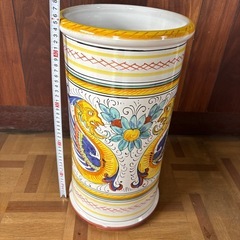 イタリア製　花入れ・花瓶・壺・傘入れの画像