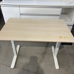 【電動昇降デスク】★ クリーニング済 【管理番号10710】桒