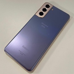 docomo サムスン Galaxy S21 5G SC-51B ファントムバイオレットの画像