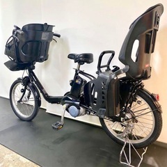 1年保証 送料無料　新型　パナソニック　ギュットミニ　黒色　電動アシスト自転車 g110の画像