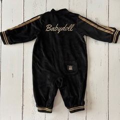 babydoll ロンパース80sizeの画像