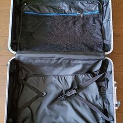 SUNCO サンコー スーツケース🔷水色【鍵付き】の画像