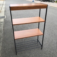 収納ラック スチールラックの画像