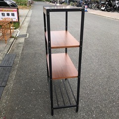 収納ラック スチールラックの画像
