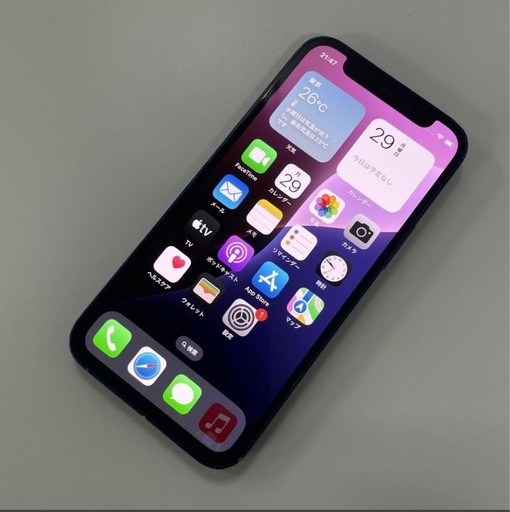 softbank iPhone 12 mini 64GB MGAP3J/A A2398 ブルー SIMロック解除済