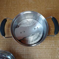 Dream　両手鍋 22センチ　ガス　IH対応　新品（中古品）の画像