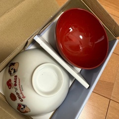子供用お茶碗＆お椀セットの画像