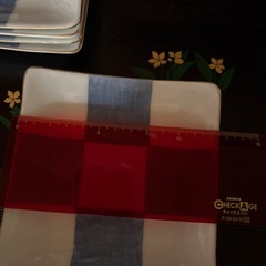 和菓子用皿　フチ金箔の画像