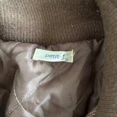 【引き取り予定者決定
】９５サイズ　アウター　茶色の画像