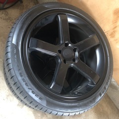 ハイペリオン CVS1.5  19インチ 8.5J+45 タイヤ付きの画像