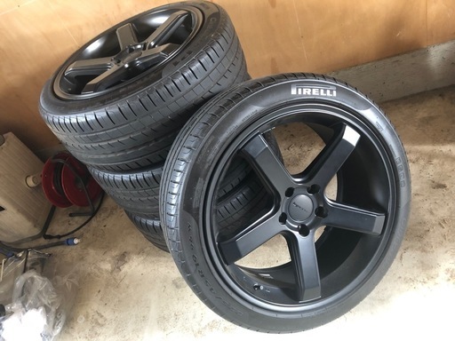 ハイペリオン CVS1.5  19インチ 8.5J+45 タイヤ付き