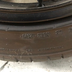 ハイペリオン CVS1.5  19インチ 8.5J+45 タイヤ付きの画像