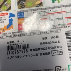 無料　ブロッコリーと小松菜　種の画像