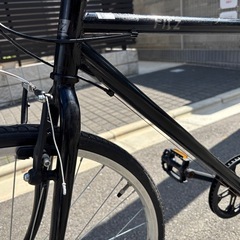 FITS クロスバイク 700C 黒の画像